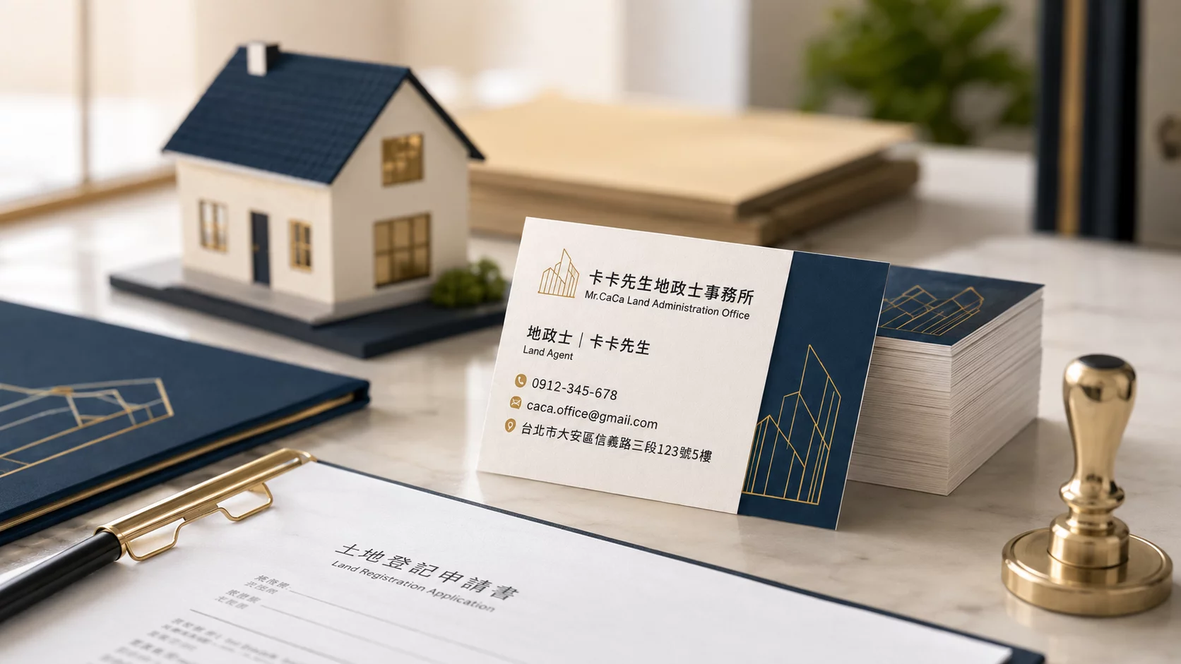 地政士名片怎麼做？ 房子土地都是大事，客戶先把信任交給你